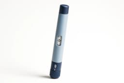Ozempic semaglutide injection pen — editorial product photography