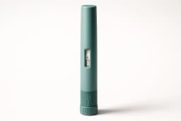 Zepbound tirzepatide injection pen — editorial product photography